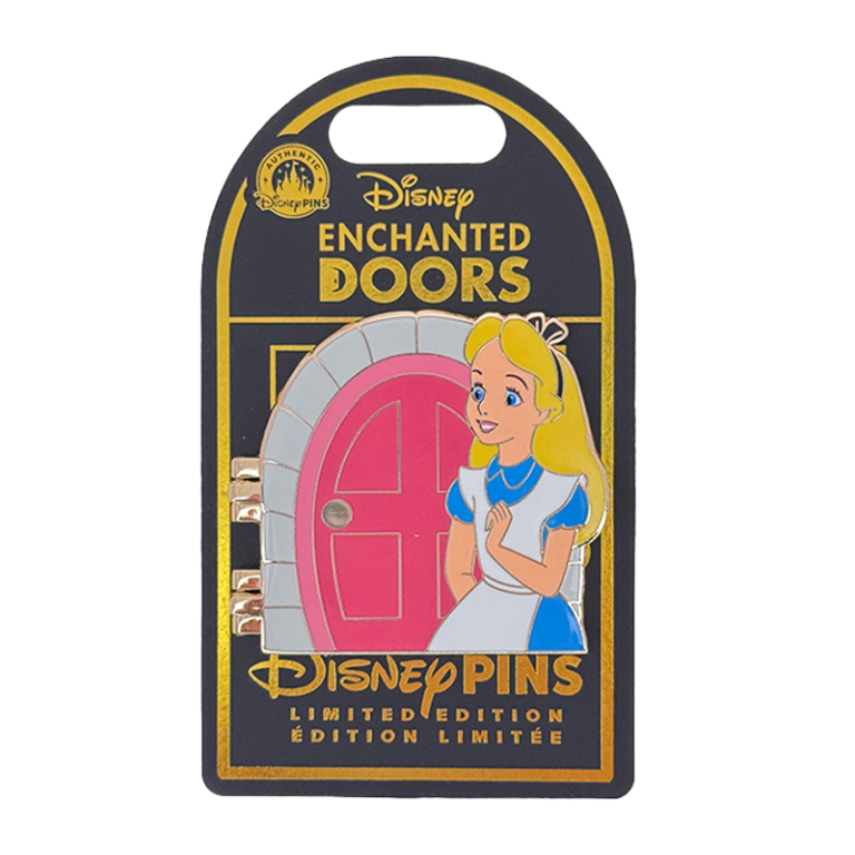2026 Disney Enchanted Doors Alice in Wonderland LE Pin LE of 3500 · Disney collectible pin on BALELE