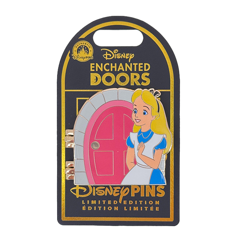 2026 Disney Enchanted Doors Alice in Wonderland LE Pin LE of 3500 - Hong Kong Disneyland, Alice in Wonderland, Disney Enchanted Doors, Alice, LE3500 - D...