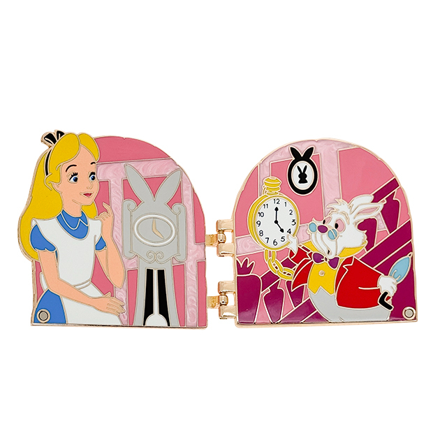 2026 Disney Enchanted Doors Alice in Wonderland LE Pin LE of 3500 - Hong Kong Disneyland, Alice in Wonderland, Disney Enchanted Doors, Alice, LE3500 - D...