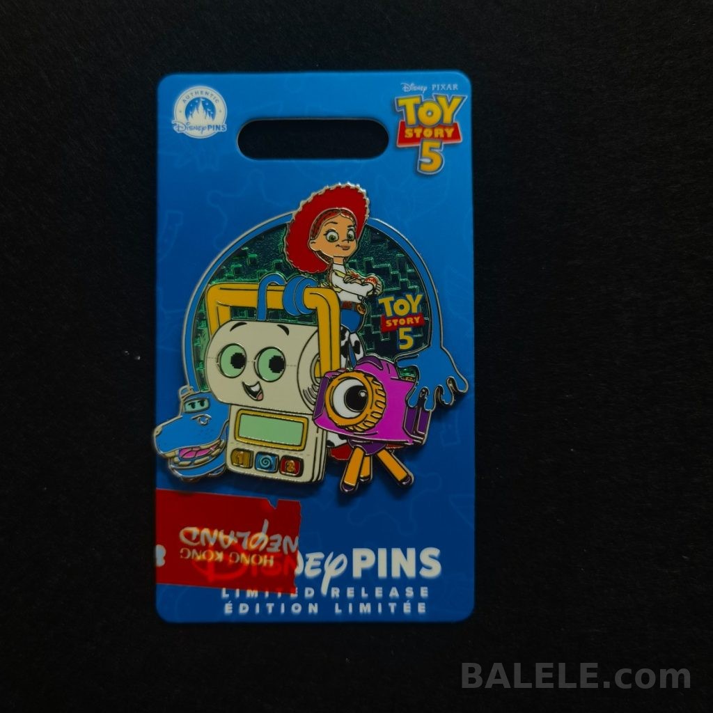 2026 Disney Toy Story 5 Jessie & New Characters Limited Release Pin - Hong Kong Disneyland, Toy Story 5, Jessie, OE - Disney collectible pin on BAL...