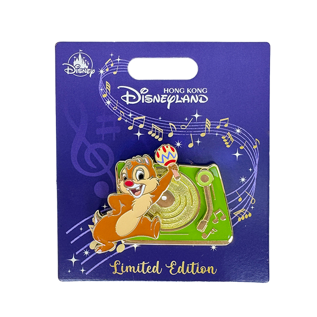 2026 Disney Vinyl Record Player Series – Dale Pin Limited Edition of 400 HKDL - Hong Kong Disneyland, Chip and Dale, Disney Vinyl Record Player Series, ...