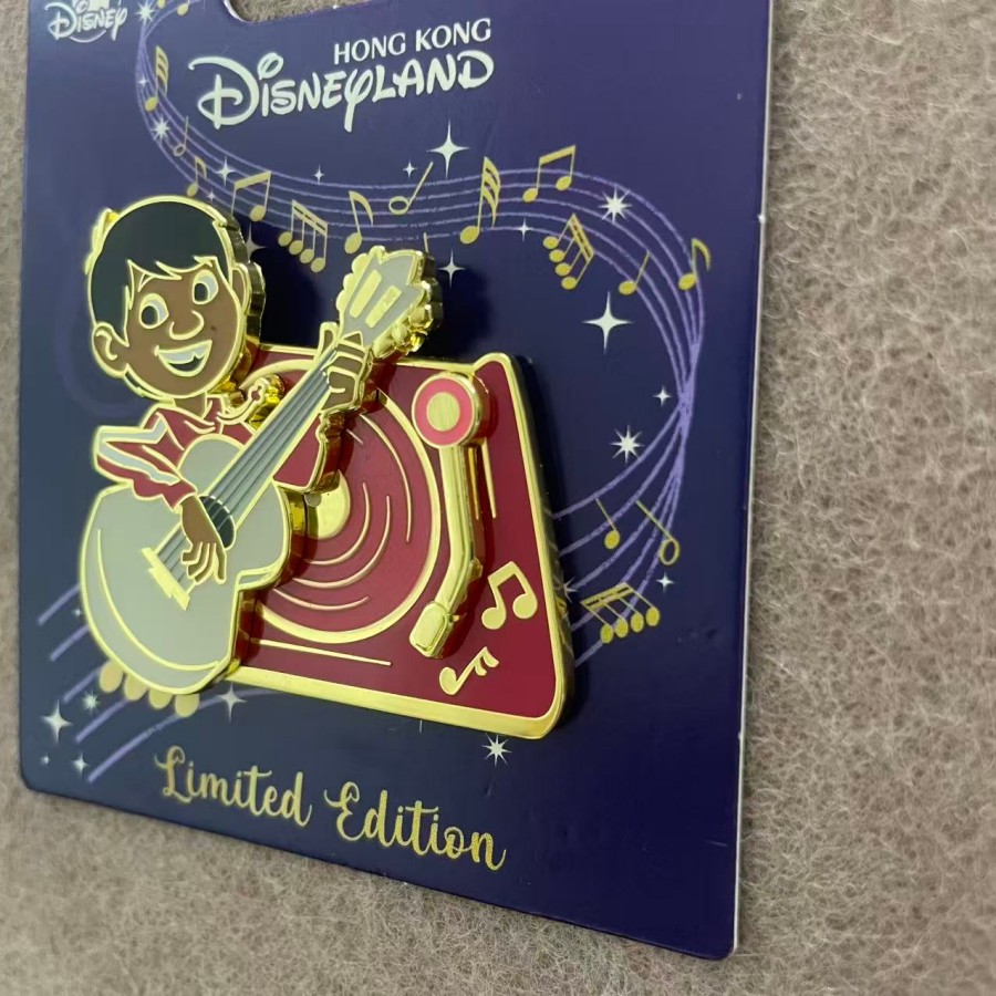 2026 Disney Vinyl Record Player Series – Miguel Pin Limited Edition of 400 HKDL - Hong Kong Disneyland, Coo, Disney Vinyl Record Player Series, Mi...