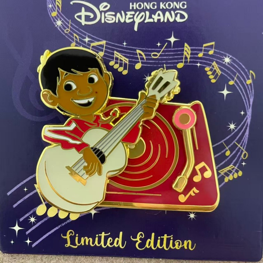 2026 Disney Vinyl Record Player Series – Miguel Pin Limited Edition of 400 HKDL - Hong Kong Disneyland, Coo, Disney Vinyl Record Player Series, Mi...