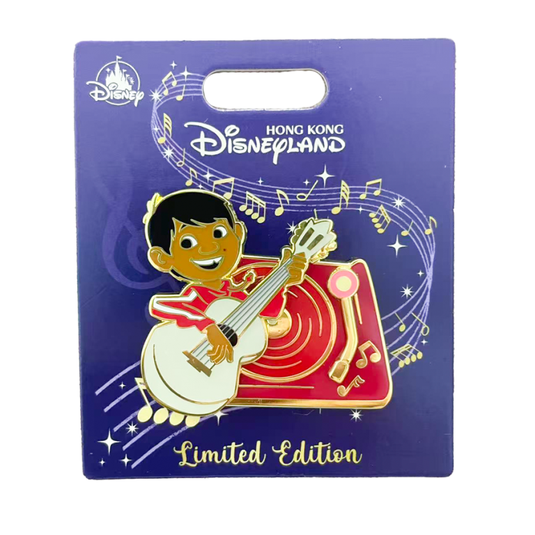 2026 Disney Vinyl Record Player Series – Miguel Pin Limited Edition of 400 HKDL · Disney collectible pin on BALELE