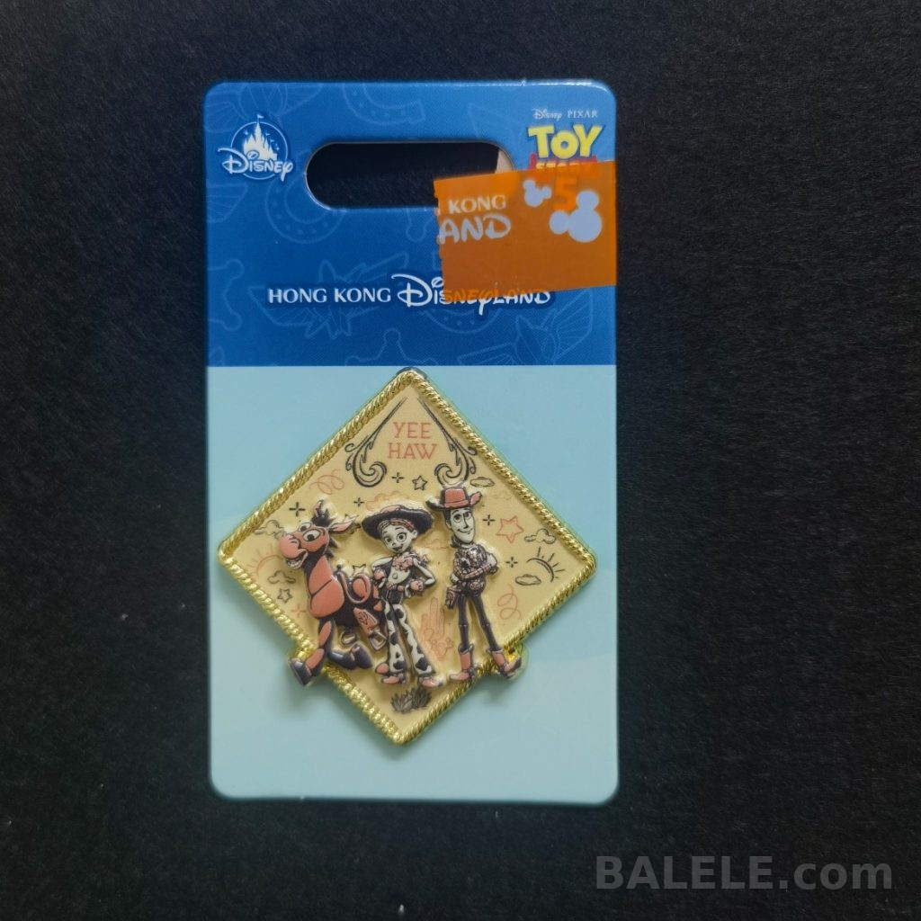 2026 Toy Story 5 Woody, Jessie & Bullseye Western Style Pin HKDL - Hong Kong Disneyland, Toy Story 5, Bullseye, Jessie, Woody, OE - Disney collecti...