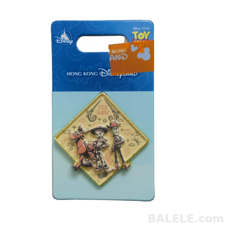 2026 Toy Story 5 Woody, Jessie & Bullseye Western Style Pin HKDL · Disney collectible pin on BALELE