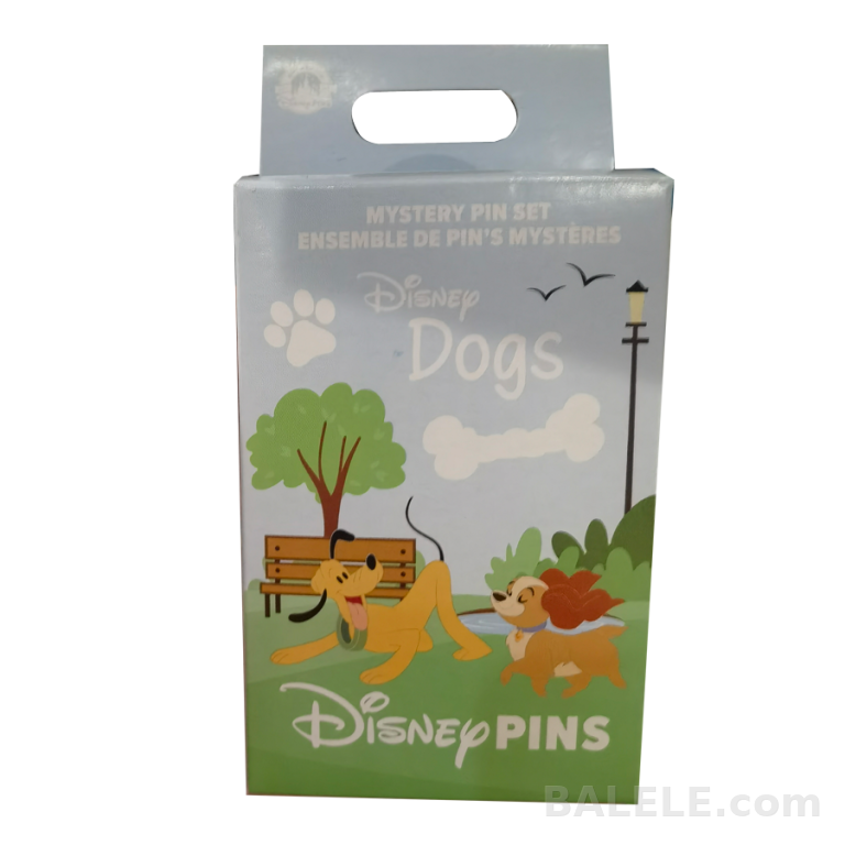 Disney Dogs Mystery Pin Set – 2 Random Pins per Pack, 8 Adorable Canine Designs · Disney collectible pin on BALELE