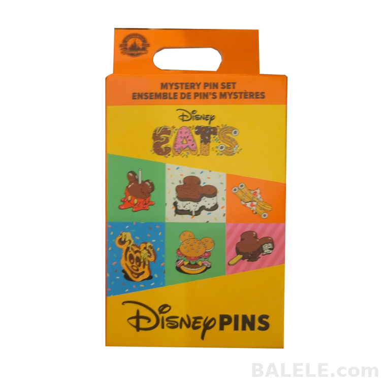 Disney Eats Food Themed Blind Box Pin Set – Collect All 8 Classic Park Treats, 2 Mystery Pins · Disney collectible pin on BALELE