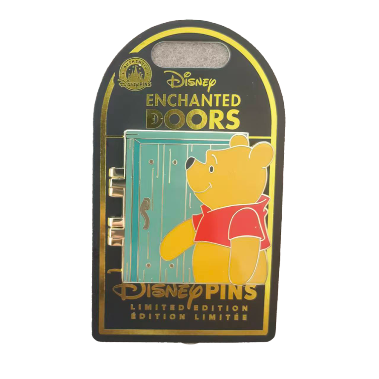 Disney Enchanted Doors Series 2026 Winnie the Pooh Limited Edition Pin · Hong Kong Disneyland · Winine the Pooh · Disney Enchanted Doors · LE3000 · Disney collectible pin on BALELE