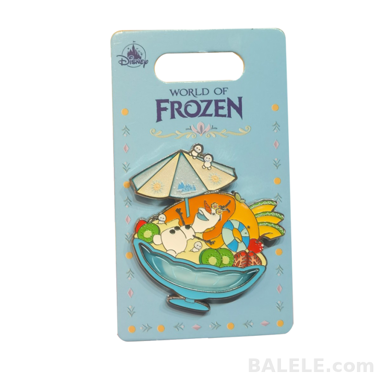 Disney Frozen World of Frozen Olaf Fruit Boat Pin – Summer Vacation Design · Disney collectible pin on BALELE