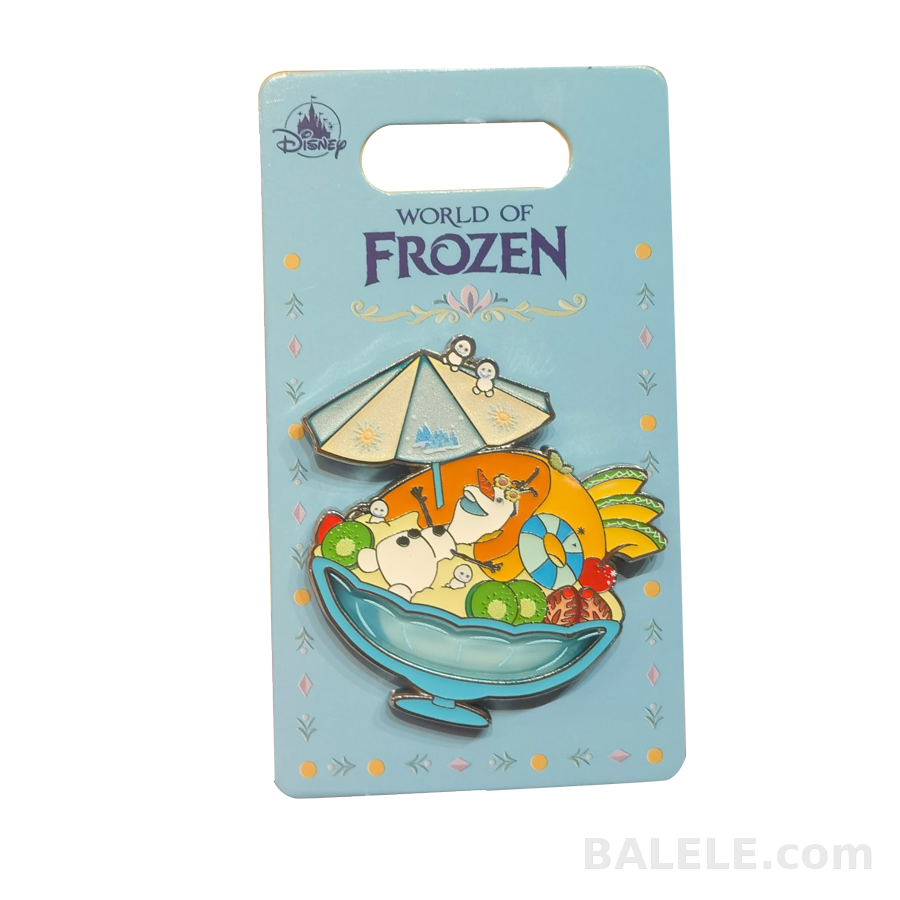 Disney Frozen World of Frozen Olaf Fruit Boat Pin – Summer Vacation Design - Hong Kong Disneyland, Frozen, World of Frozen, Olaf, OE - Disney coll...