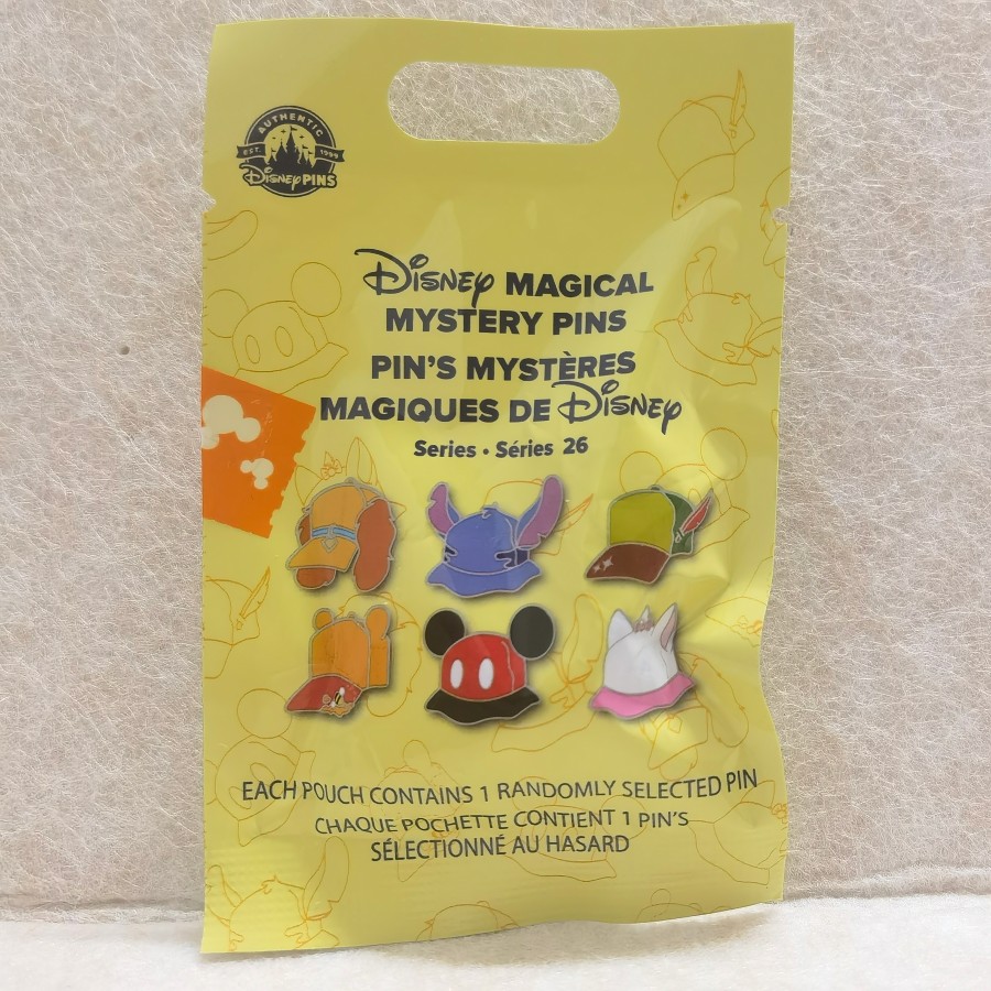 Disney Magical Hat Mystery Pin Blind Bag Random 1 Pin - Hong Kong Disneyland, Magical Hat, Mystery Pin - Disney collectible pin on BALELE thumbnail