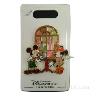 Disney Mickey & Minnie Shanghai Cafe Pin – Mickey Mouse - Shanghai Disneyland, Mickey and friends, Mickey, Minnie, OE - Disney collectible pi...