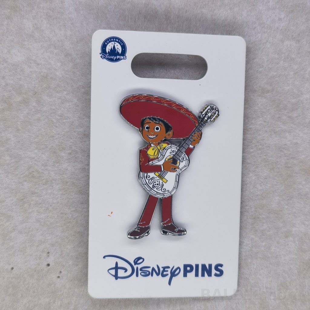Disney Pins Miguel from Coco – Full Body Pin with Guitar - Hong Kong Disneyland, COCO, Miguel, OE - Disney collectible pin on BALELE thumbnail