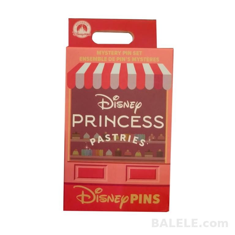 Disney Princess Pastries Mystery Pin Set – 2 Random Pins per Pack, 8 Sweet Designs · Disney collectible pin on BALELE