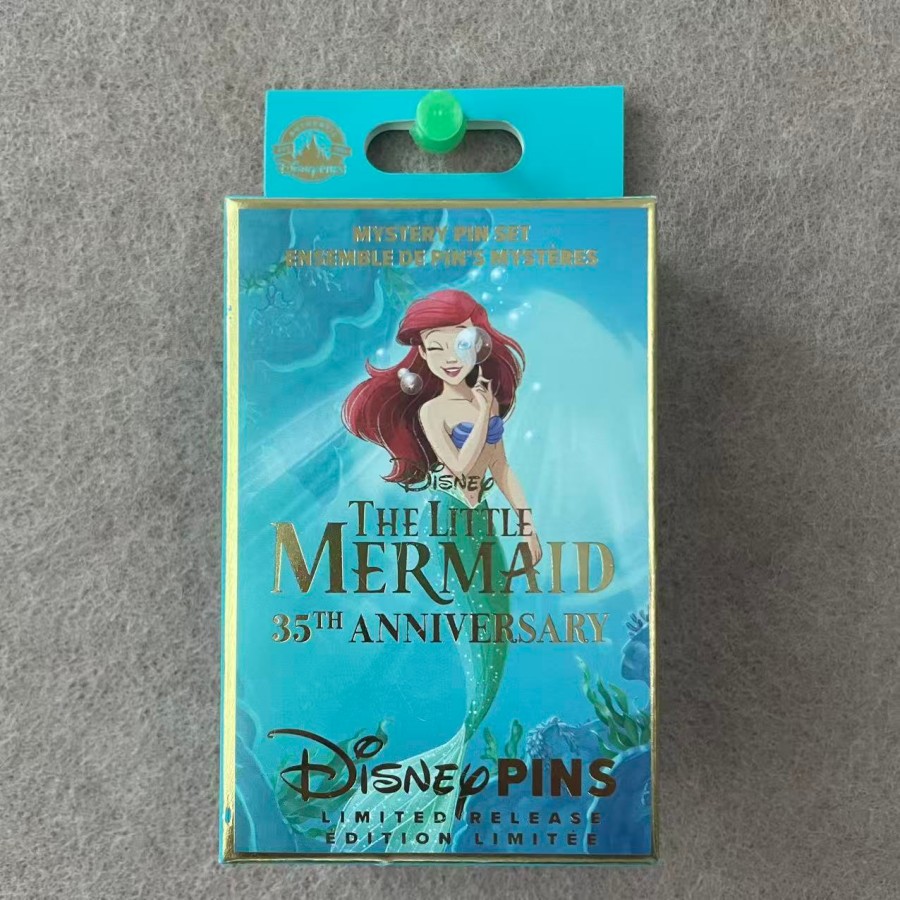 Disney The Little Mermaid Ariel 75th Anniversary Mystery Pin Blind Box - Hong Kong Disneyland, The Little Mermaid, The Little Mermaid 75th Anniversary, ...
