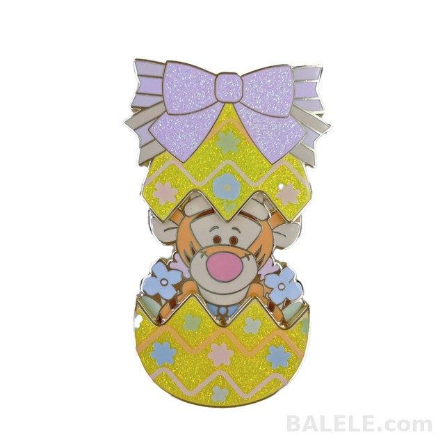 Disney Tigger 2026 Easter Egg Retractable Pin Winnie the Pooh Shanghai Disneyland · Disney collectible pin on BALELE