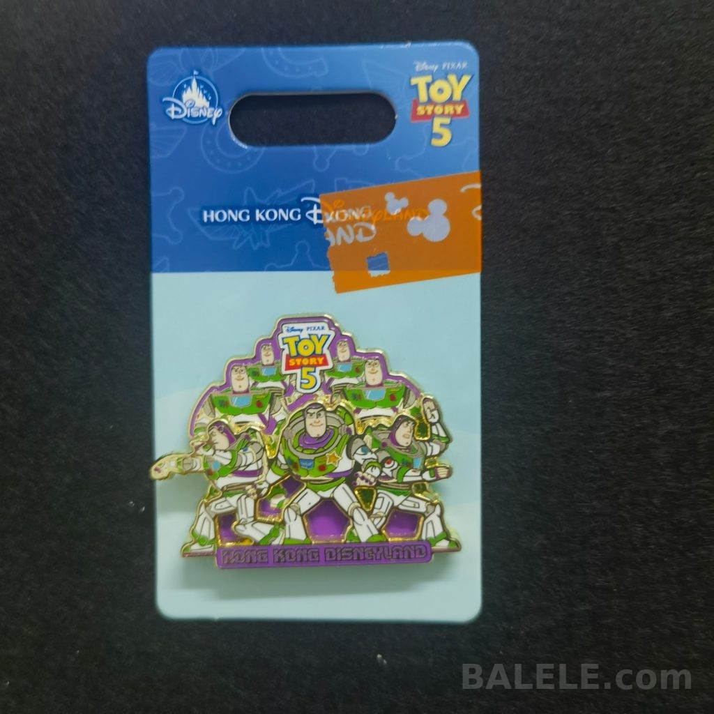 Disney Toy Story 5 Buzz Lightyear Group Pin – Official Disney Parks Collectible - Hong Kong Disneyland, Toy Story 5, Buzz, OE - Disney collectible...