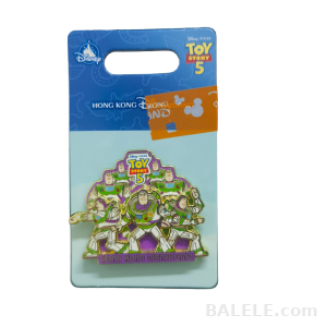 Disney Toy Story 5 Buzz Lightyear Group Pin – Official Disney Parks Collectible - Hong Kong Disneyland, Toy Story 5, Buzz, OE - Disney collectible...