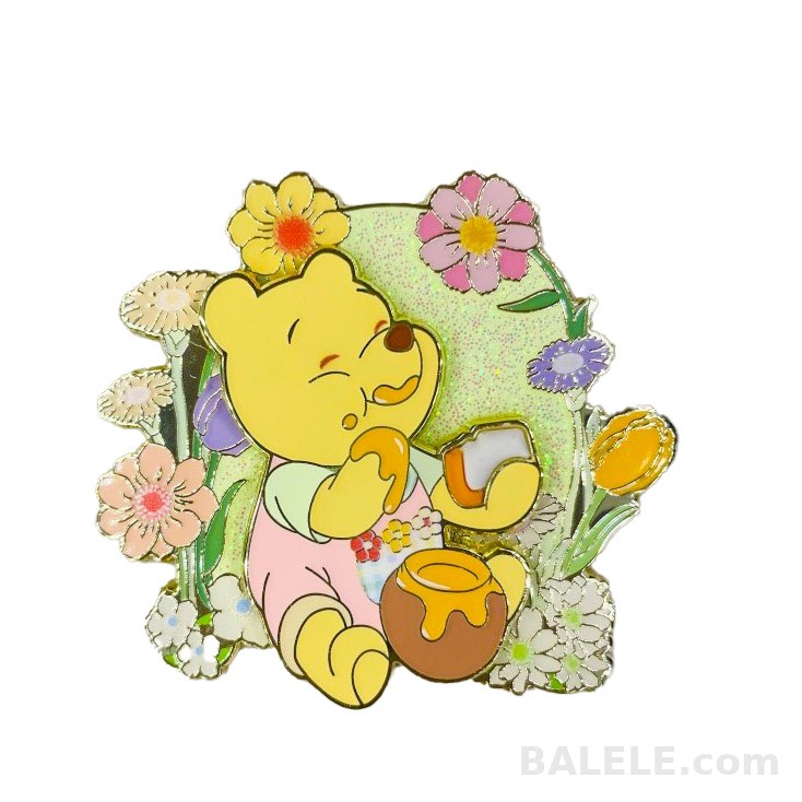 Disney Winnie the Pooh 2026 Spring Honey Pin Shanghai Disneyland · Disney collectible pin on BALELE
