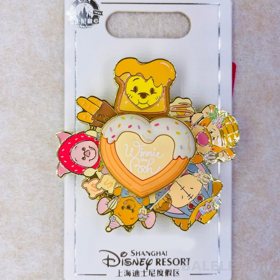 Disney Winnie the Pooh and Friends 2026 Spring Rotating Pin Shanghai Disneyland - Shanghai Disneyland, Winine the Pooh, 2026 Spring Picnic, OE - Disney ...