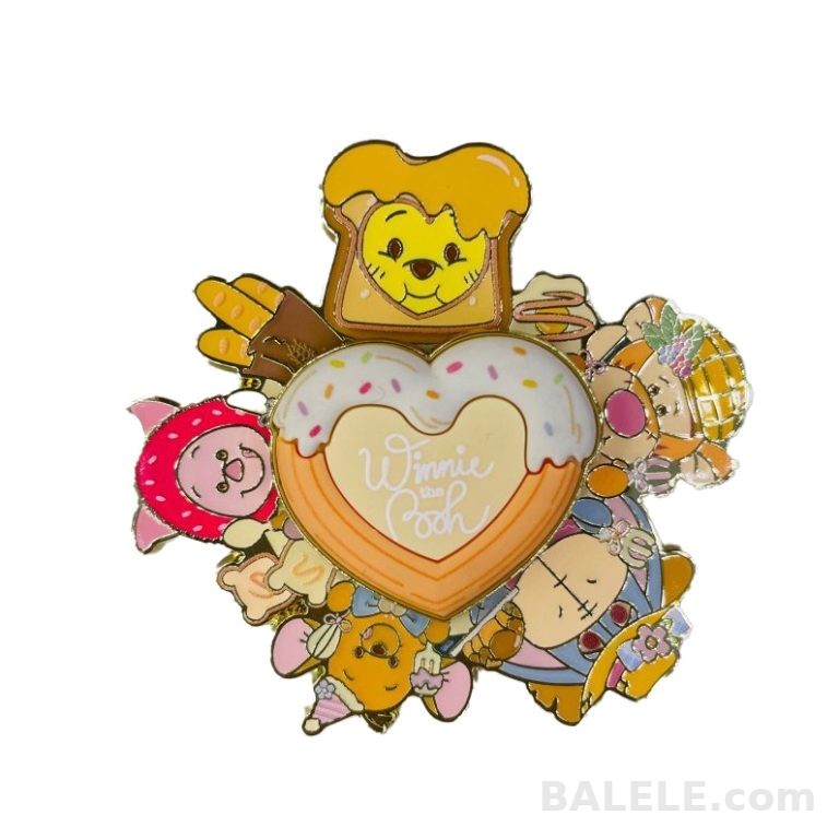 Disney Winnie the Pooh and Friends 2026 Spring Rotating Pin Shanghai Disneyland · Disney collectible pin on BALELE