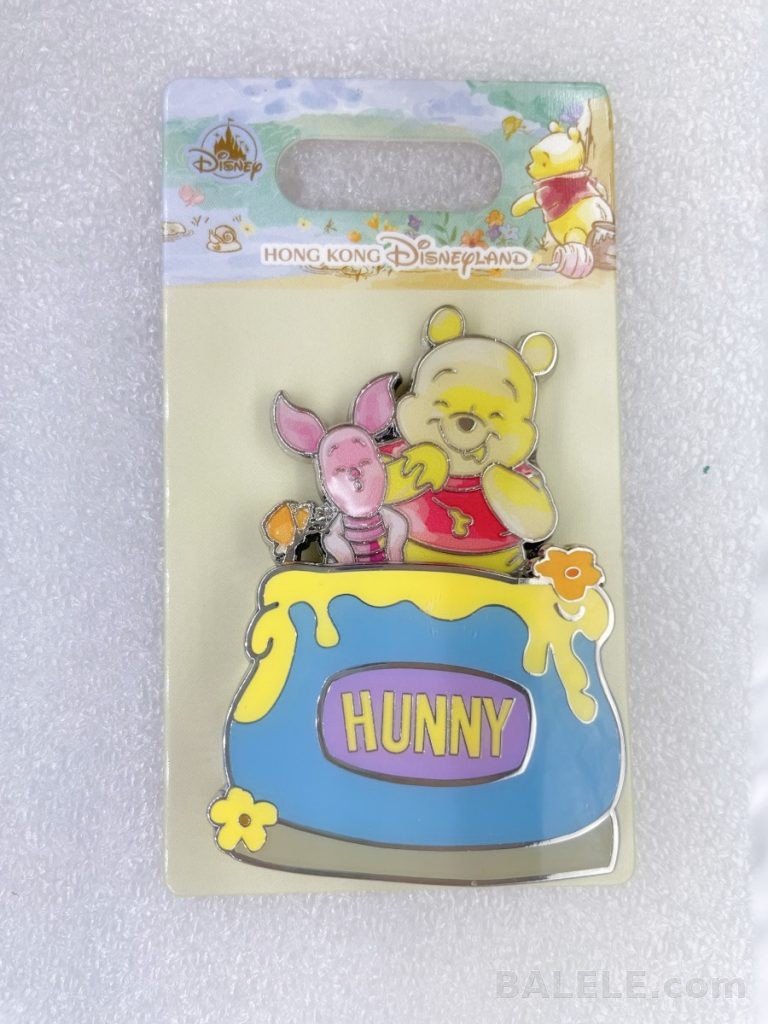 Disney Winnie the Pooh and Piglet 2026 Spring Honey Pin Hong Kong Disneyland - Hong Kong Disneyland, Winine the Pooh, 2026 Spring Honey, Piglet, OE - Di...