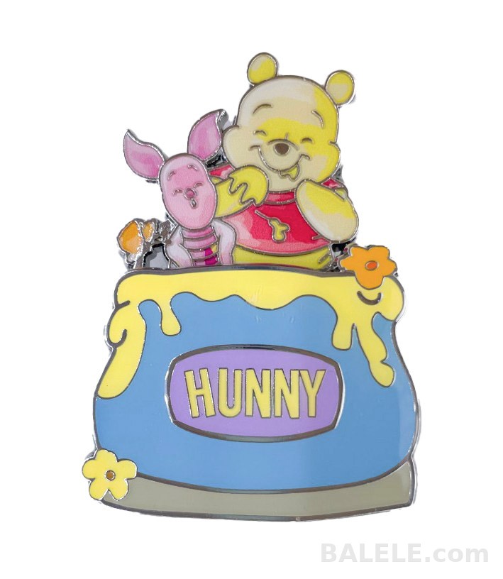 Disney Winnie the Pooh and Piglet 2026 Spring Honey Pin Hong Kong Disneyland · Disney collectible pin on BALELE