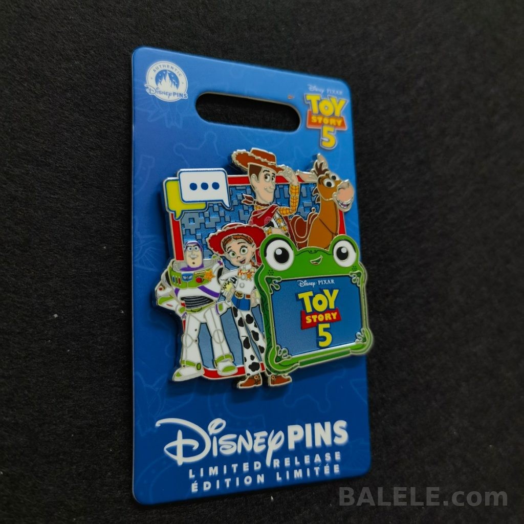 HK Disney Parks Toy Story 5 Group Pin – Woody, Buzz, Jessie & Bullseye Limited Release - Hong Kong Disneyland, Toy Story 5, Bullseye, Buzz, J...
