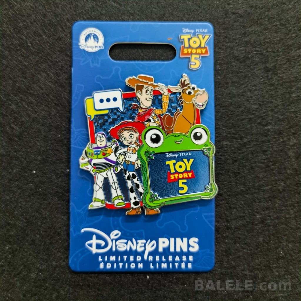 HK Disney Parks Toy Story 5 Group Pin – Woody, Buzz, Jessie & Bullseye Limited Release - Hong Kong Disneyland, Toy Story 5, Bullseye, Buzz, J...