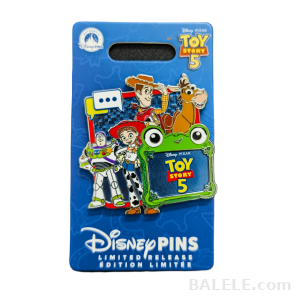 HK Disney Parks Toy Story 5 Group Pin – Woody, Buzz, Jessie & Bullseye Limited Release - Hong Kong Disneyland, Toy Story 5, Bullseye, Buzz, J...