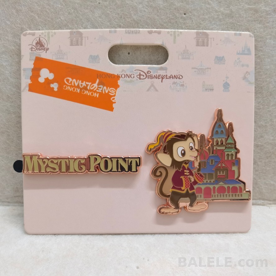 HKDL Hong Kong Disneyland Park Landmark Series Mystic Point Albert 2-Pin Set Exclusive - Hong Kong Disneyland, Mystic Point, HK Disneyland Park Landmark...