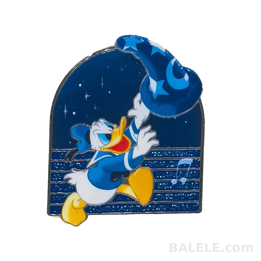 HKDL Mickey’s PhilharMagic mystery pin- Donald Duck - Mickey and friends, Mickey's PhilharMagic mystery pin, Donald Duck, Mystery Pin - Disney collectib...