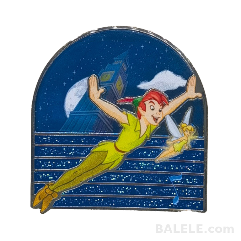 HKDL Mickey’s PhilharMagic mystery pin- Peter Pan and Tinker Bell · Disney collectible pin on BALELE