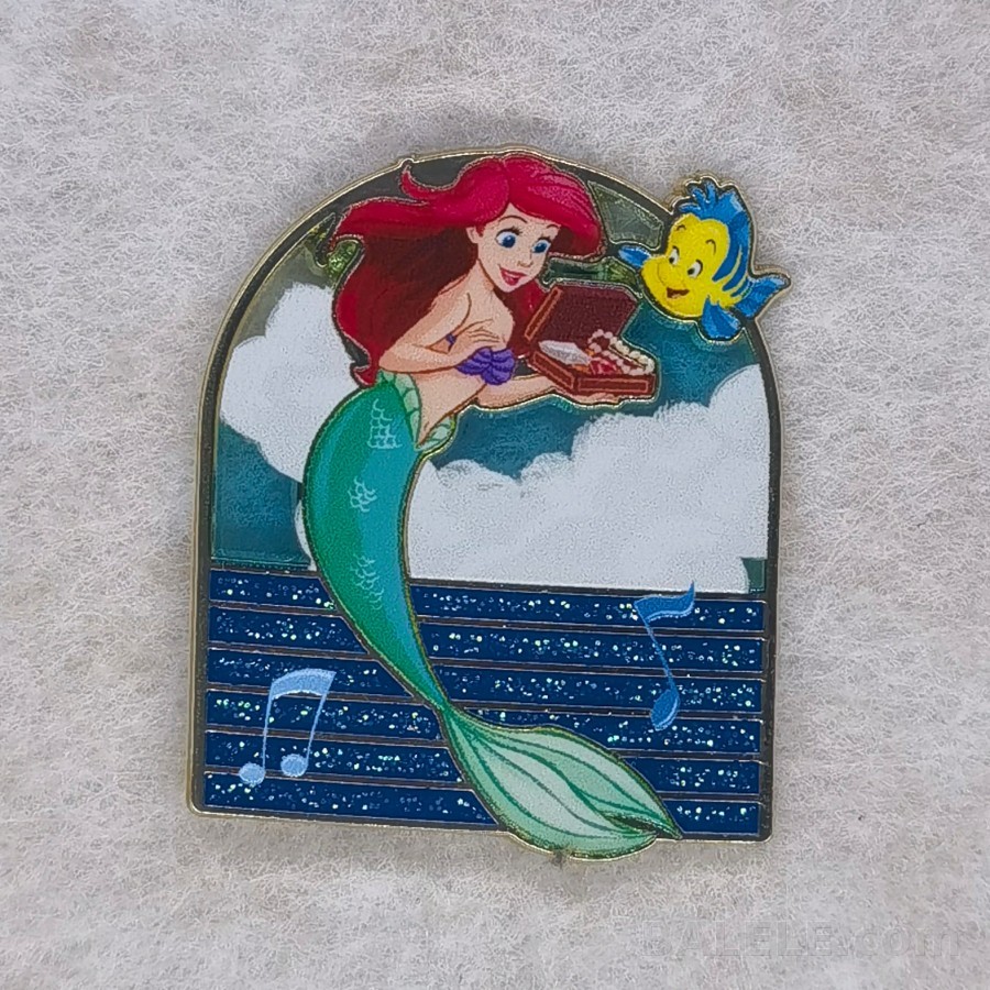 HKDL Mickey’s PhilharMagic mystery pin- The Little Mermaid Ariel - Hong Kong Disneyland, The Little Mermaid, Mickey's PhilharMagic mystery pin, Ar...