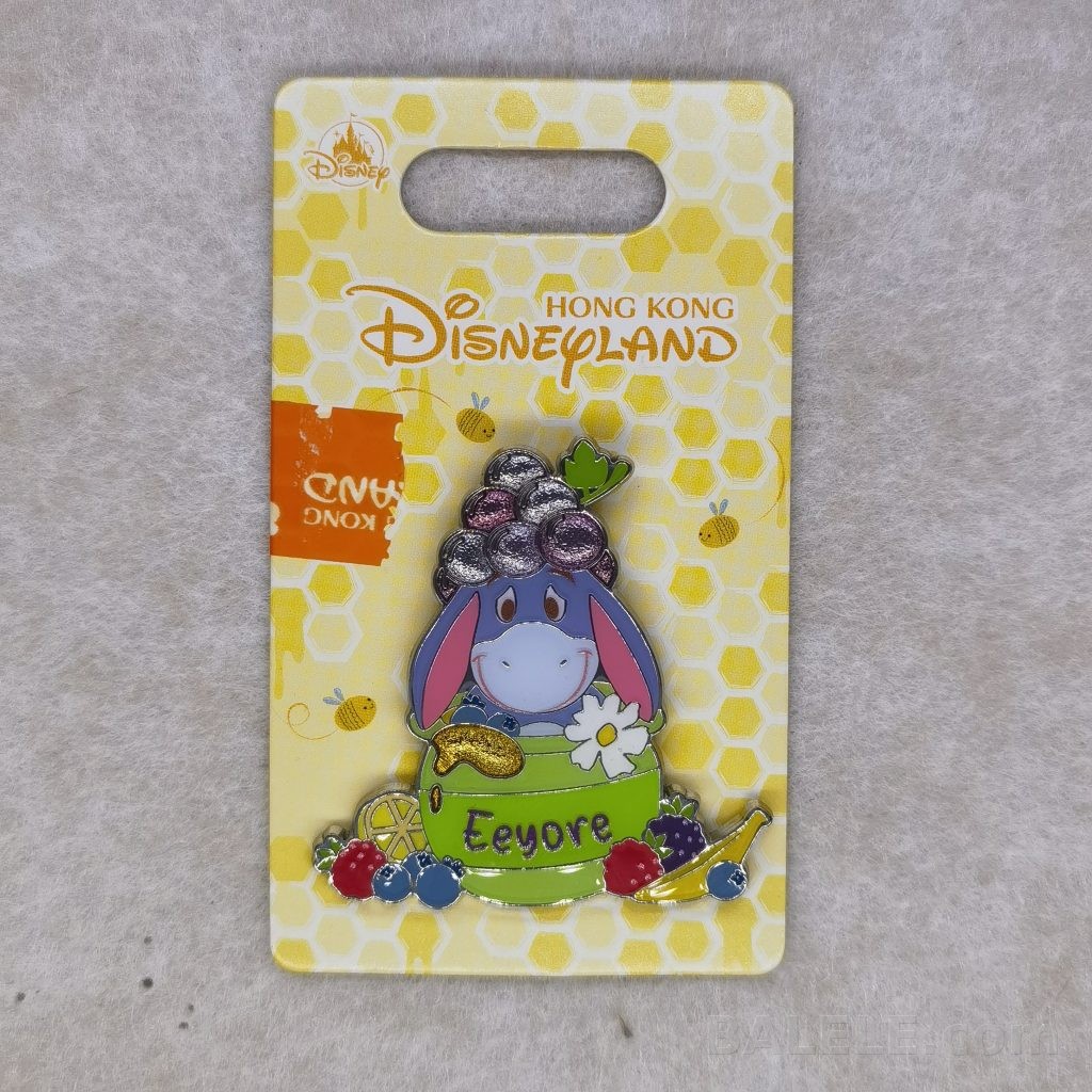 Hong Kong Disneyland Eeyore Pin Winnie the Pooh Lemon Series - Hong Kong Disneyland, Winine the Pooh, Lemon Series, Eeyore, OE - Disney collectible pin ...