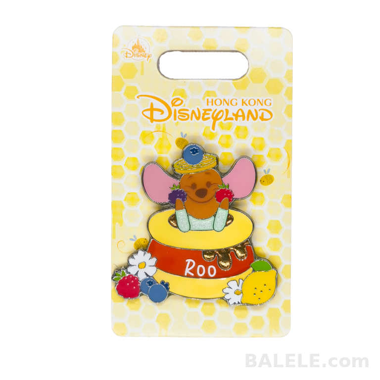 Hong Kong Disneyland Roo Pin Winnie the Pooh Lemon Series · Disney collectible pin on BALELE