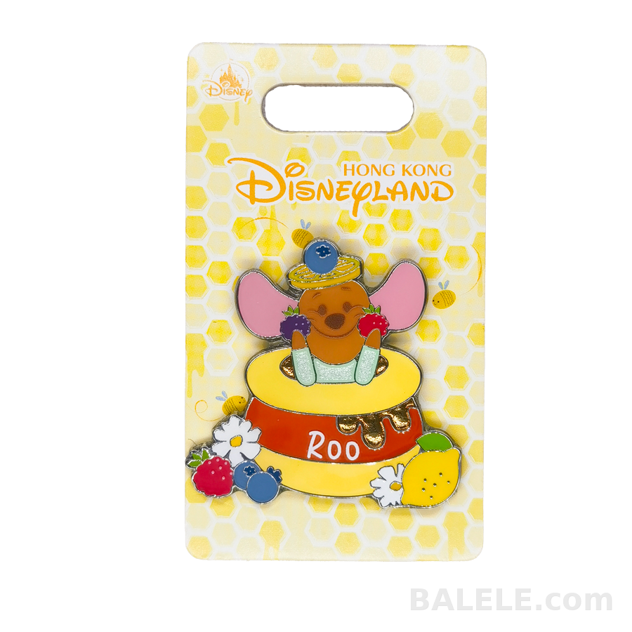 Hong Kong Disneyland Roo Pin Winnie the Pooh Lemon Series - Hong Kong Disneyland, Winine the Pooh, Lemon Series, Roo, OE - Disney collectible pin on BALELE