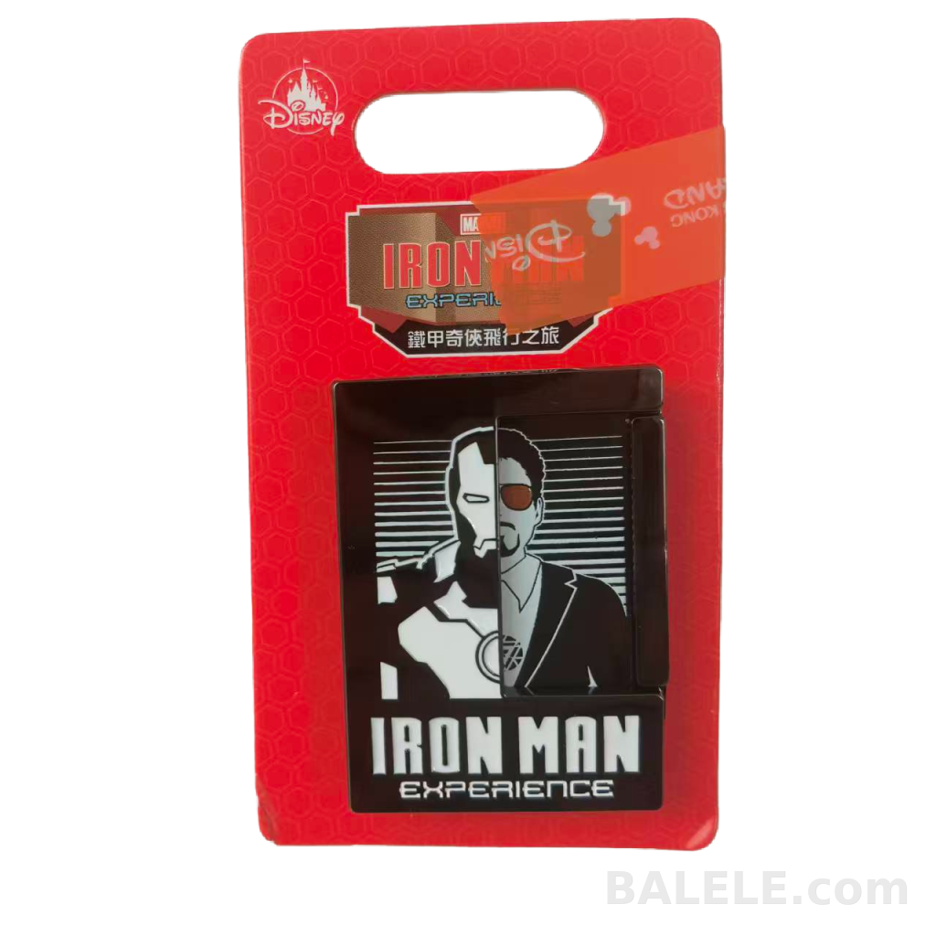 Hong Kong Disneyland’s Iron Man Experience interactive pin - Hong Kong Disneyland, Iron Man, Iron Man Experience, OE - Disney collectible pin on BALELE