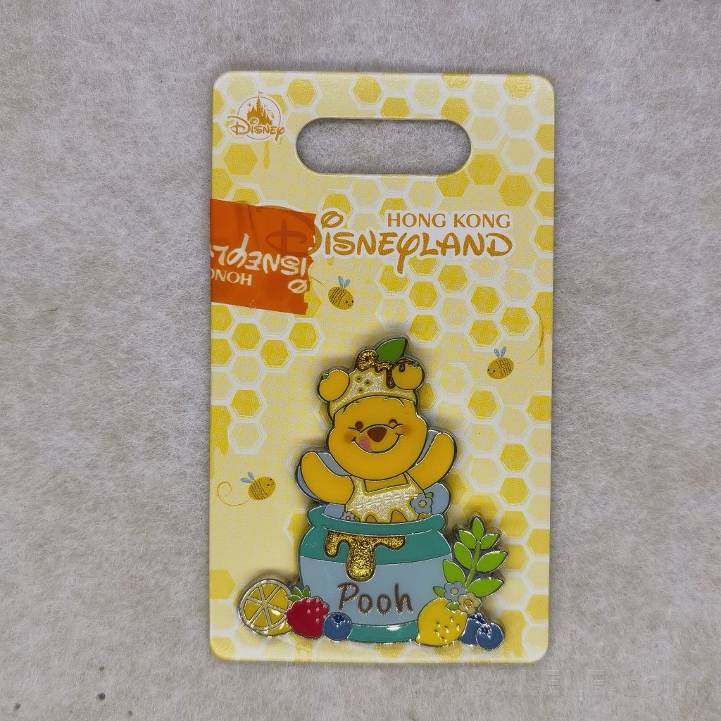 Hong Kong Disneyland Winnie the Pooh Lemon Series Pin - Hong Kong Disneyland, Winine the Pooh, Lemon Series, OE - Disney collectible pin on BALELE thumb...