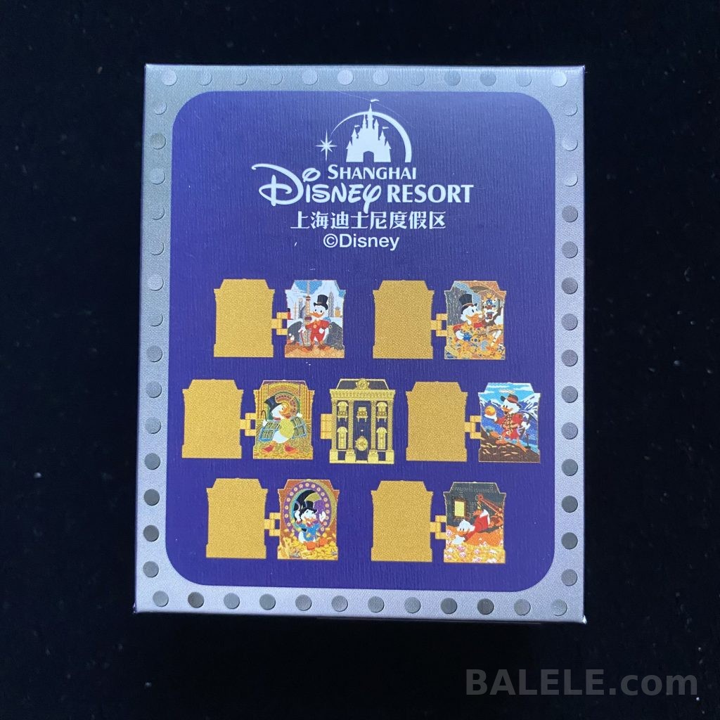 SHDL-Disney Scrooge McDuck Hinged Mystery Pin Blind Pack – Duck Tales Full Set 6pcs - Shanghai Disneyland, Scrooge McDuck, Duck Tales, Mystery Pin...