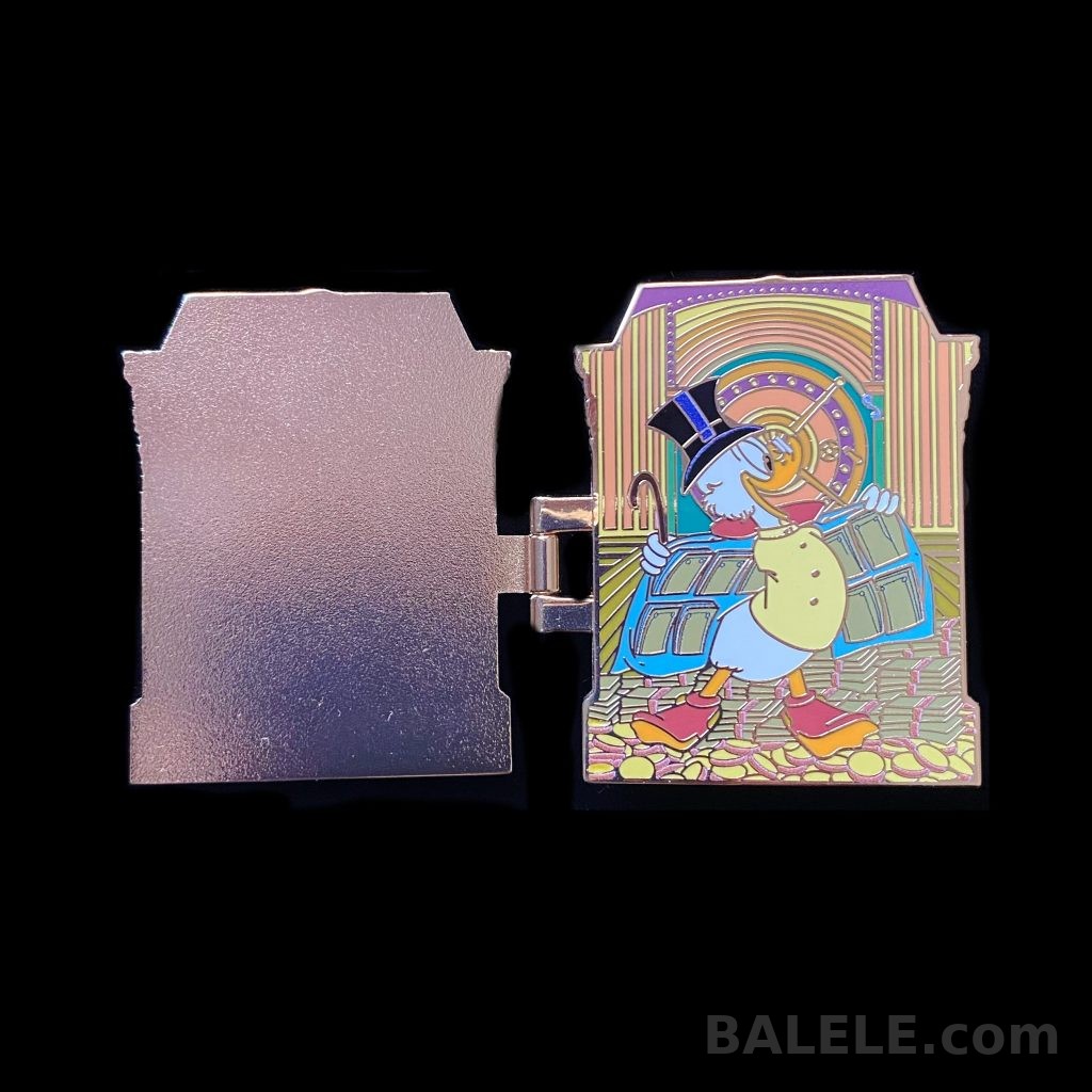SHDL-Disney Scrooge McDuck Hinged Mystery Pin Blind Pack – Duck Tales Full Set 6pcs - Shanghai Disneyland, Scrooge McDuck, Duck Tales, Mystery Pin...