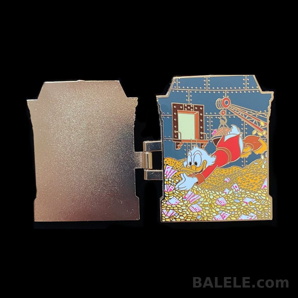SHDL-Disney Scrooge McDuck Hinged Mystery Pin Blind Pack – Duck Tales Full Set 6pcs - Shanghai Disneyland, Scrooge McDuck, Duck Tales, Mystery Pin...