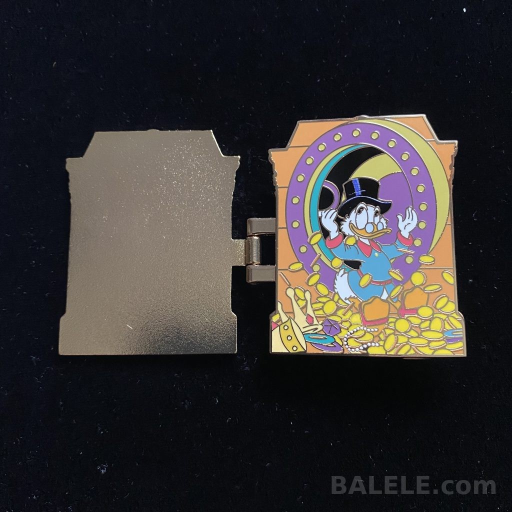 SHDL-Disney Scrooge McDuck Hinged Mystery Pin Blind Pack – Duck Tales Full Set 6pcs - Shanghai Disneyland, Scrooge McDuck, Duck Tales, Mystery Pin...