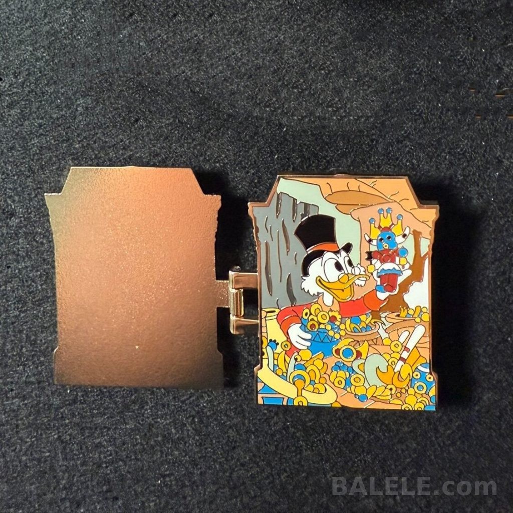 SHDL-Disney Scrooge McDuck Hinged Mystery Pin Blind Pack – Duck Tales Full Set 6pcs - Shanghai Disneyland, Scrooge McDuck, Duck Tales, Mystery Pin...