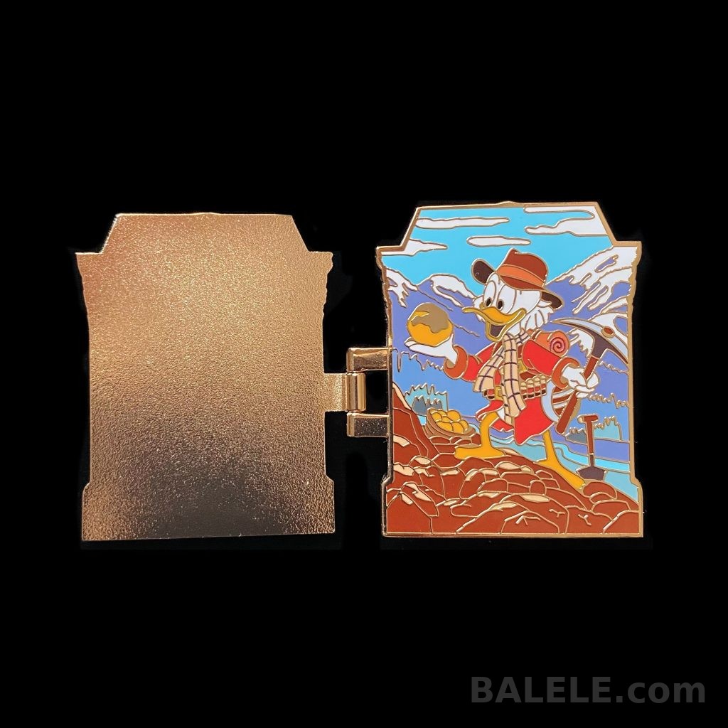 SHDL-Disney Scrooge McDuck Hinged Mystery Pin Blind Pack – Duck Tales Full Set 6pcs - Shanghai Disneyland, Scrooge McDuck, Duck Tales, Mystery Pin...