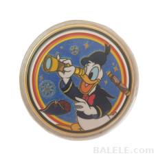 HKDL Donald Duck Pirate Explorer Dual-Sided Enamel Collectible Coin - Hong Kong Disneyland, Mickey and friends, Disney Collectible Coin, Donald Duck - D...