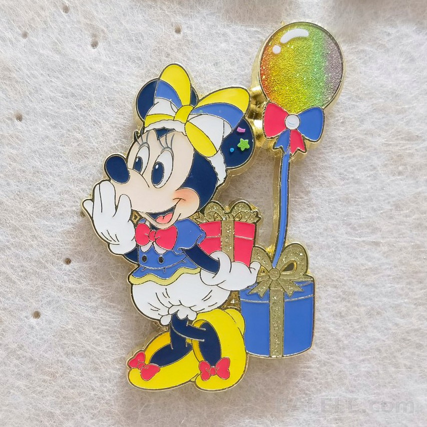 Shanghai Disney Donald Birthday Blind Box Pin | Minnie Mouse Glitter Rainbow Balloon Gift Enamel Pin - Shanghai Disneyland, Mickey and friends, Donald D...