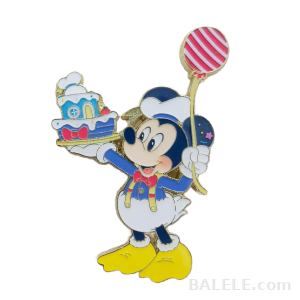 Shanghai Disney Donald Duck Birthday Blind Box Pin | Mickey Mouse Holding Birthday Cake Enamel Pin - Shanghai Disneyland, Mickey and friends, Donald Duc...